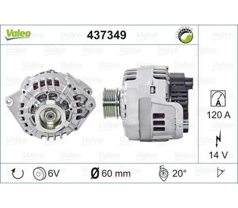 generátor VALEO 437349