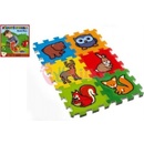 Teddies Penové puzzle Moja prvá lesné zvieratká 6 ks MPZ