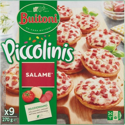 Buitoni Piccolinis Salame 9 x 30 g – Zboží Dáma