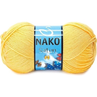 Nako Saten žlutá 215