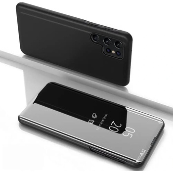 HQWear Калъф Clear View за Samsung Galaxy S25 Ultra Flip Cover - черен (5907769368172)