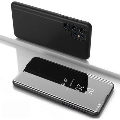 HQWear Калъф Clear View за Samsung Galaxy S25 Ultra Flip Cover - черен (5907769368172)