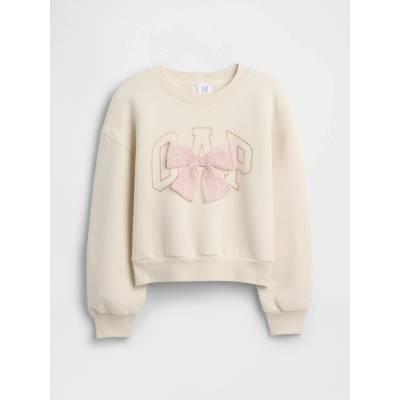 GAP dětská oversize mikina béžová