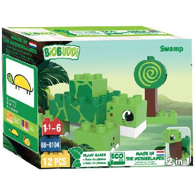 Конструктор 2 в 1 BioBuddi - Костенурка, 12 части (BB0104)