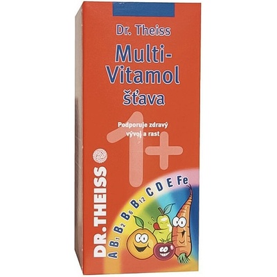 Dr. Theiss Naturwaren GmbH Dr.Theiss Multi Vitamol 1+ šťava 200 ml