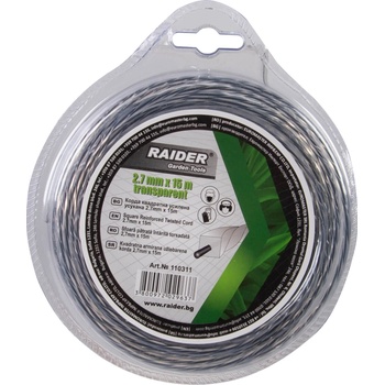 Raider Корда квадратна усилена усукана 2.7mm х 15m