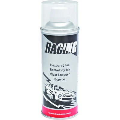 RACING bezbarvá lak ve spreji 400 ml bezbarvá