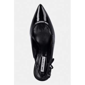 Karl Lagerfeld Кожени обувки с тънък ток Karl Lagerfeld SIENNA (KL32706.1BP)