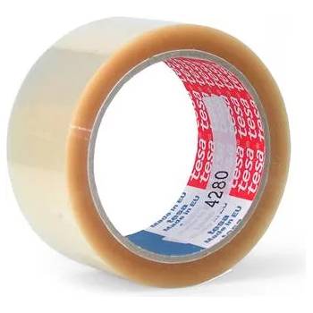 tesa Опаковъчна лента, 75 mm x 66 m, TESA "4280", прозрачна 04280-00029-00 (04280-00029-00)