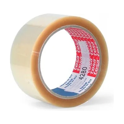 tesa Опаковъчна лента, 75 mm x 66 m, TESA "4280", прозрачна 04280-00029-00 (04280-00029-00)