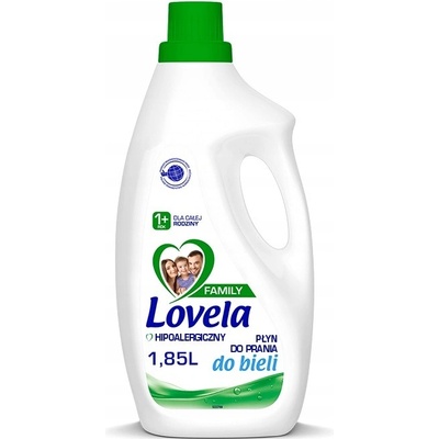 Lovela Family Tekutý prostředek na praní bílá 1,85 l 28 PD
