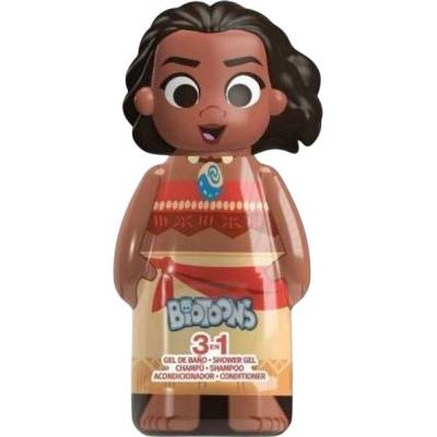 Vaiana 3D figurka 3v1 šampon, kondicioner a pěna do koupele 300 ml