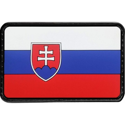 Nášivka na suchý zips Slovenská vlajka Velcro