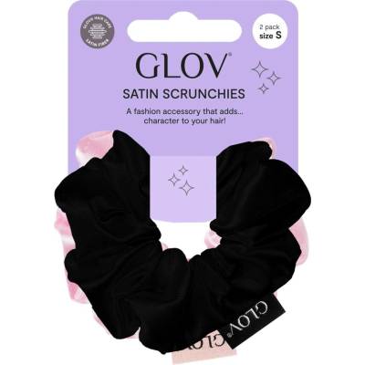 GLOV Scrunchies 2 Pack S - Pink/Black