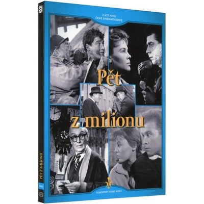 Pět z milionu Digipack DVD