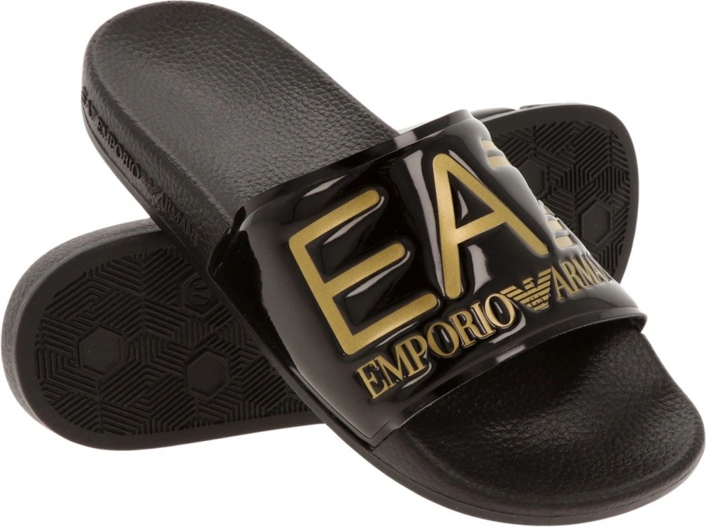 EA7 Emporio Armani Šľapky XCP001 XCC22 00002 Čierna - Heureka.sk