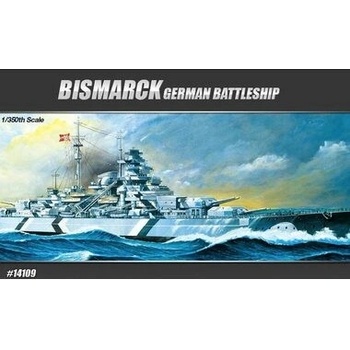 Academy Model Kit loď 14109 GERMAN BATTLESHIP BISMARCK 1:350