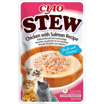 Inaba Foods Ciao Stew chicken with salmon recipe 40 g