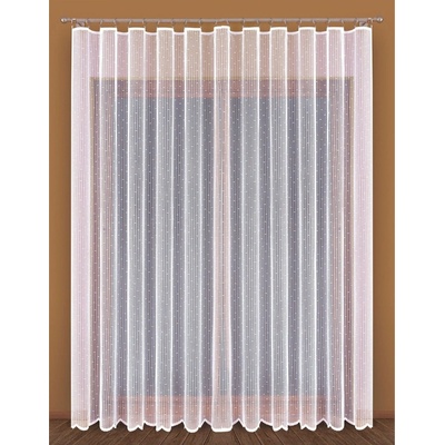 Hotová záclona, Dora, biela, 200 x 250 cm 200 x 250 cm dvere