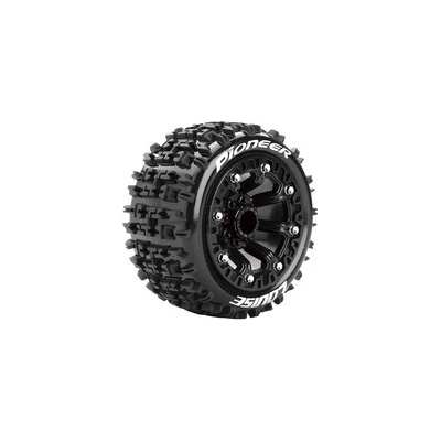 Louise RC ST-PIONEER SOFT 1/16 12 mm hex Black Rims