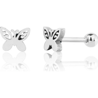 Jan Kos jewellery náušnice z oceli STA-7612/SN00