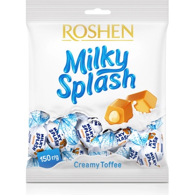 Cukríky Milky Splash karamelky 150 g