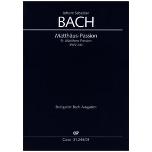 Matthäus-Passion, Klavierauszug | Johann Sebastian Bach, Klaus Hofmann (2018)