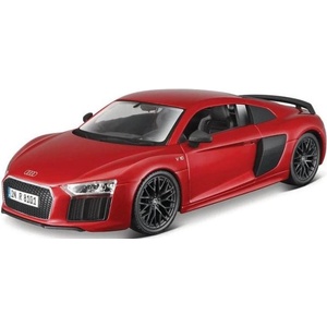 Maisto - Audi R8 V10 Plus, метал червено, assembly line, 1: 24 (39510)