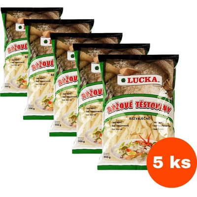 Lucka Ryžové penne 5 x 300 g
