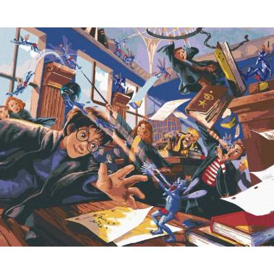 Zuty Cornwallští rarachové harry potter 40 x 50 cm bez rámu a bez vypnutí plátna 8596530133124
