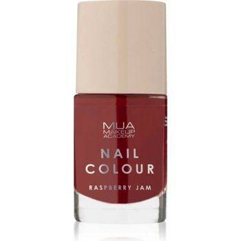 MUA Make Up Academy Nail Colour лак за нокти цвят Raspberry Jam 10ml