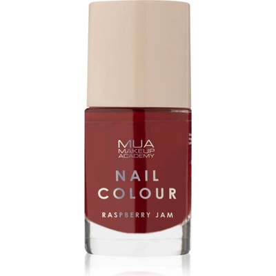 MUA Make Up Academy Nail Colour лак за нокти цвят Raspberry Jam 10ml