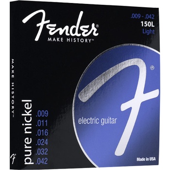 FENDER Струни за електрическа китара fender - Модел 150l 9-42