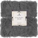 Deky Springos polyester šedá Deka 220x200