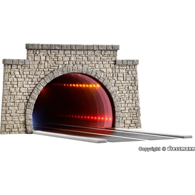 Viessmann H0 Silniční tunel s efektem LED, klasický 5097