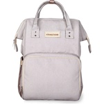 KikkaBoo Чанта тип раница Siena Light Grey на KikkaBoo