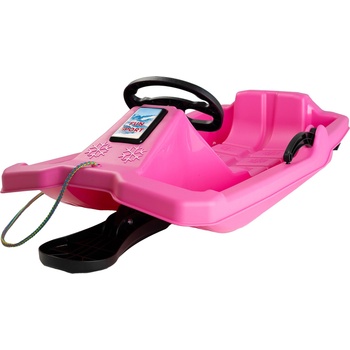 MASTER Пластмасова шейна Niko, със спирачки и волан, розова