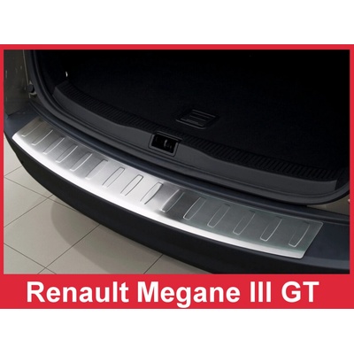 Nerez kryt- ochrana prahu zadného nárazníka Renault Megane III Grand Tour 2009-2016