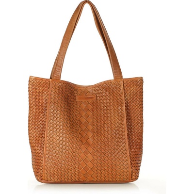 Mazzini Marco dámska kabelka typu hobo bag z prírodnej kože camel vs108e