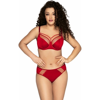 Ava Сутиен с полуподплатени чашки в червен цвят av 1030/1eh-61526-red - Червен, размер 65g