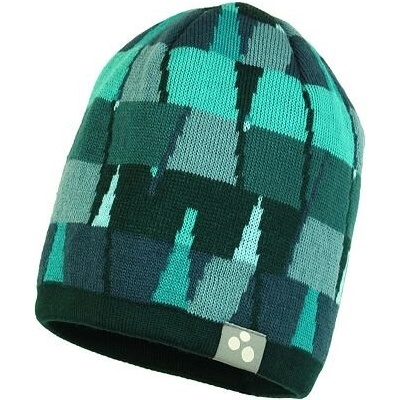 Huppa dětská pletená čepice Carlos petrol