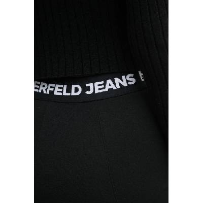 Karl Lagerfeld Jeans Клин Karl Lagerfeld Jeans в черно с изчистен дизайн A1W10060 (A1W10060)