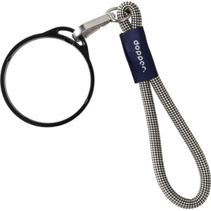 Dopper Wrist Cord Black Mug Ring - Sandy Black