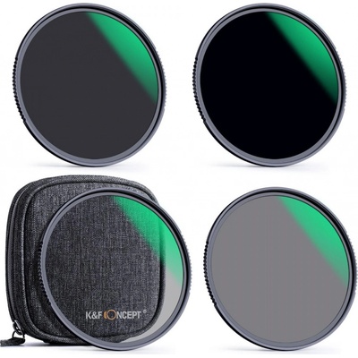 K&F concept Nano-X ND 4x ND 8x ND 64x ND 1000x 55 mm