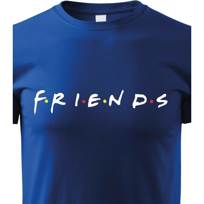 Dětské tričko Friends ModráCanvas Dětské tričko Bezvatriko.cz 0995