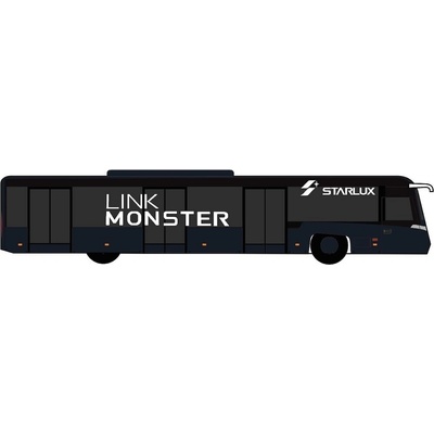 JC Wings Airport Passenger Bus JX Link Monster4 pcs 1:400