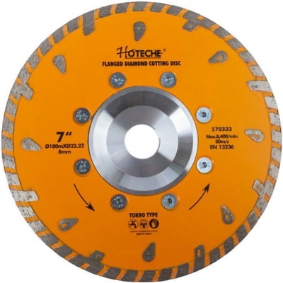 Hoteche Diamantový řezný kotouč 180 mm HT570333