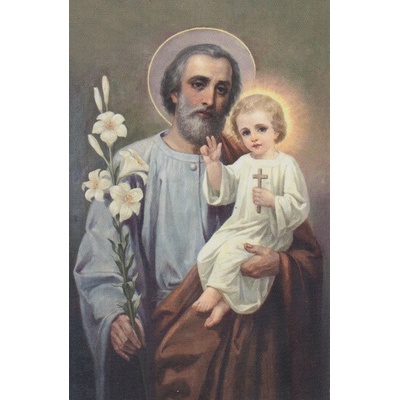 Obrázok na dreve: Svätý Jozef (15x10)