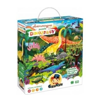 CzuCzu Observational puzzle Dinosaurs 60 pieces educational poster ZA5559