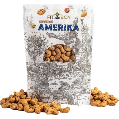 FITBOY Kešu cesnakové s rozmarínom 500 g